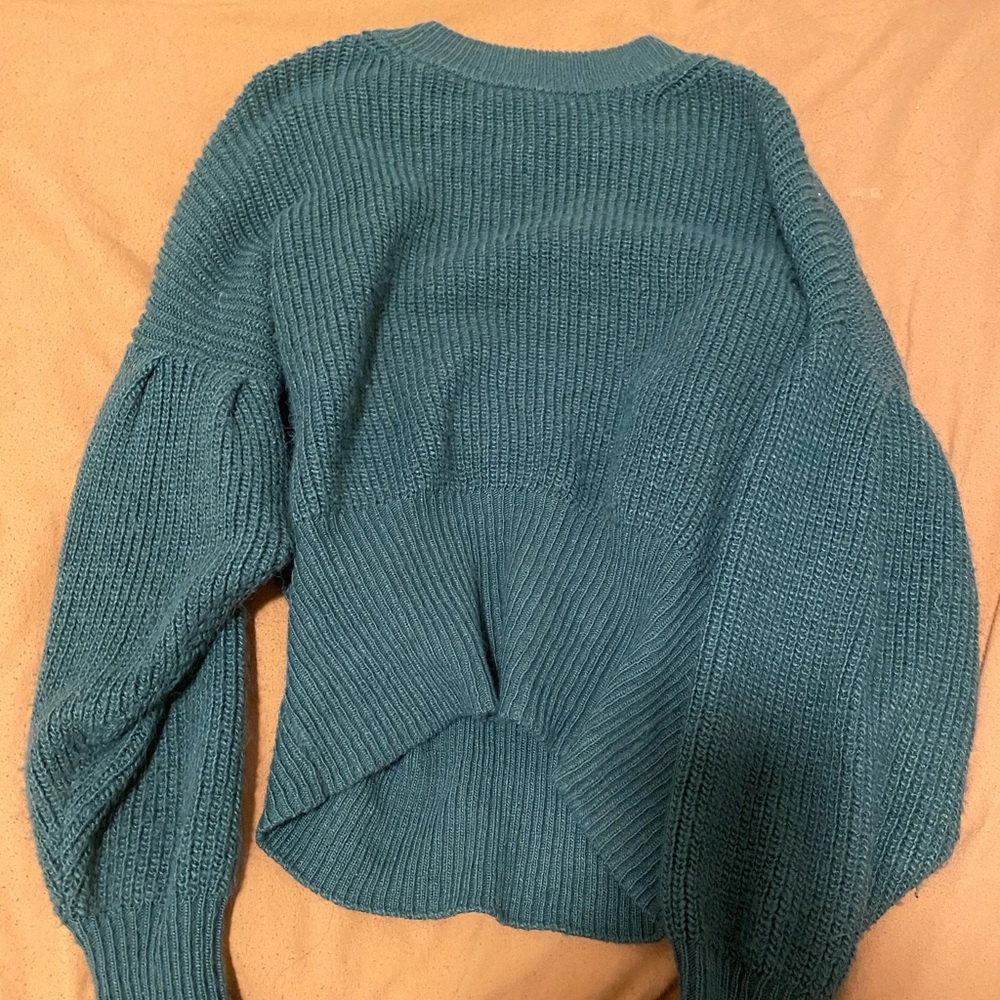 Green sweater